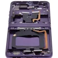 Main OLED Assembly With Frame For Motorola Razr 2023 / Razr 40 (XT2323 / 2023) (Genuine OEM) (Grape Compote)