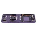 Main OLED Assembly With Frame For Motorola Razr 2023 / Razr 40 (XT2323 / 2023) (Genuine OEM) (Grape Compote)