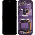 Main OLED Assembly With Frame For Motorola Razr 2023 / Razr 40 (XT2323 / 2023) (Refurbished) (Summer Lilac)