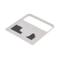 Top OLED Back cover Glass For Motorola Razr / Razr 40 (XT2323 / 2023) (Genuine OEM) (Tofu)