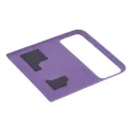 Top OLED Back cover Glass For Motorola Razr / Razr 40 (XT2323 / 2023) (Genuine OEM) (Grape Compote)