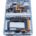 Inner OLED Assembly With Frame For Motorola Moto Razr Plus 2023 / Razr 40 Ultra (XT2321 / 2023) (Genuine OEM) (Glacier Blue)