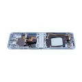 Inner OLED Assembly With Frame For Motorola Moto Razr Plus 2023 / Razr 40 Ultra (XT2321 / 2023) (Genuine OEM) (Glacier Blue)
