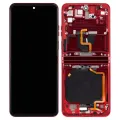 Inner OLED Assembly With Frame For Motorola Moto Razr Plus 2023 / Razr 40 Ultra (XT2321 / 2023) (Genuine OEM) (Viva Magenta)