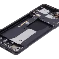 LCD Assembly With Frame For Motorola Moto Edge (XT2305 / 2023) (Genuine OEM) (Eclipse Black)