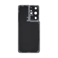 Back Cover Glass With Camera Lens For Samsung Galaxy S21 Ultra (Service Pack) (Phantom Titanium)