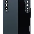 Back Cover Glass With Camera Lens For Samsung Galaxy Z Fold 4 (Service Pack) (Graygreen)