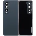 Back Cover Glass With Camera Lens For Samsung Galaxy Z Fold 4 (Service Pack) (Graygreen)