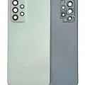 Back Cover Glass With Camera Lens For Samsung Galaxy A52s (A528 / 2021) (Service Pack) (Awesome Mint)
