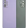 Back Cover Glass With Camera Lens For Samsung Galaxy A52 5G (A526 / 2021) (Service Pack) (Awesome Violet)