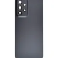 Back Cover Glass With Camera Lens For Samsung Galaxy A53 5G (A536 / 2022) (Service Pack) (Black)