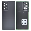 Back Cover Glass With Camera Lens For Samsung Galaxy A53 5G (A536 / 2022) (Service Pack) (Black)
