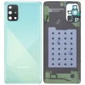 Back Cover Glass With Camera Lens For Samsung Galaxy A71 (A715 / 2020) (Service Pack) (Prism Crush Blue)