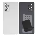 Back Cover Glass With Camera Lens For Samsung Galaxy A52s (A528 / 2021) (Service Pack) (Awesome White)