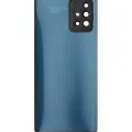 Back Cover Glass With Camera Lens For Samsung Galaxy A71 (A715 / 2020) (Service Pack) (Prism Crush Silver)