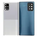 Back Cover Glass With Camera Lens For Samsung Galaxy A71 (A715 / 2020) (Service Pack) (Prism Crush Silver)