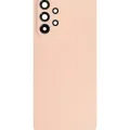 Back Cover Glass With Camera Lens For Samsung Galaxy A53 5G (A536 / 2022) (Service Pack) (Peach)
