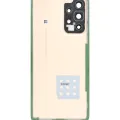 Back Cover Glass With Camera Lens For Samsung Galaxy A53 5G (A536 / 2022) (Service Pack) (Peach)