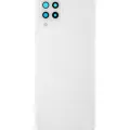 Back Cover Glass With Camera Lens For Samsung Galaxy A42 5G (A426 / 2020) (Service Pack) (Prism Dot White)