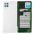 Back Cover Glass With Camera Lens For Samsung Galaxy A42 5G (A426 / 2020) (Service Pack) (Prism Dot White)