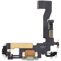 Charging Port Flex Cable For iPhone 12 (Used OEM Pull) (Green)