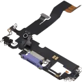 Charging Port Flex Cable For iPhone 12 (Used OEM Pull) (Purple)