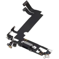 Charging Port Flex Cable For iPhone 12 Mini (Used OEM Pull) (Black)