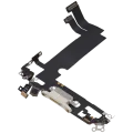 Charging Port Flex Cable For iPhone 12 Mini (Used OEM Pull) (White)