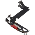 Charging Port Flex Cable For iPhone 12 Mini (Used OEM Pull) (Red)