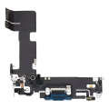 Шлейф зарядки для iPhone 13 (Used OEM Pull) (синій)