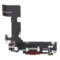 Charging Port Flex Cable For iPhone 13 (Used OEM Pull) (Red)