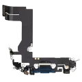 Charging Port Flex Cable For iPhone 13 Mini (Used OEM Pull) (Blue)