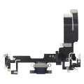 Charging Port Flex Cable For iPhone 14 (Used OEM Pull) (Midnight)