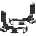Charging Port Flex Cable For iPhone 14 (Used OEM Pull) (Midnight)