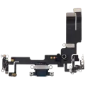 Charging Port Flex Cable For iPhone 14 (Used OEM Pull) (Midnight)