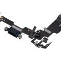 Charging Port Flex Cable For iPhone 14 (Used OEM Pull) (Midnight)