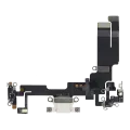 Charging Port Flex Cable For iPhone 14 (Used OEM Pull) (Starlight)