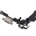 Charging Port Flex Cable For iPhone 14 (Used OEM Pull) (Starlight)