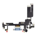 Шлейф зарядки для iPhone 14 (Used OEM Pull) (синій)