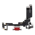 Charging Port Flex Cable For iPhone 14 (Used OEM Pull) (Red)