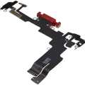 Charging Port Flex Cable For iPhone 14 (Used OEM Pull) (Red)