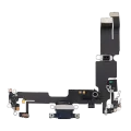 Charging Port Flex Cable For iPhone 14 Plus (Used OEM Pull) (Midnight)