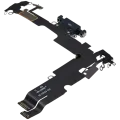 Charging Port Flex Cable For iPhone 14 Plus (Used OEM Pull) (Midnight)