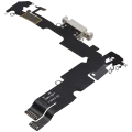Charging Port Flex Cable For iPhone 14 Plus (Used OEM Pull) (Starlight)