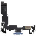 Charging Port Flex Cable For iPhone 14 Plus (Used OEM Pull) (Blue)