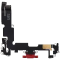Charging Port Flex Cable For iPhone 14 Plus (Used OEM Pull) (Red)