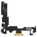 Charging Port Flex Cable For iPhone 14 Plus (Used OEM Pull) (Yellow)