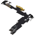 Charging Port Flex Cable For iPhone 14 Plus (Used OEM Pull) (Yellow)