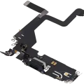Charging Port Flex Cable For iPhone 14 Pro (Used OEM Pull) (Deep Purple)