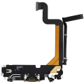Charging Port Flex Cable For iPhone 14 Pro Max (Used OEM Pull) (Gold)